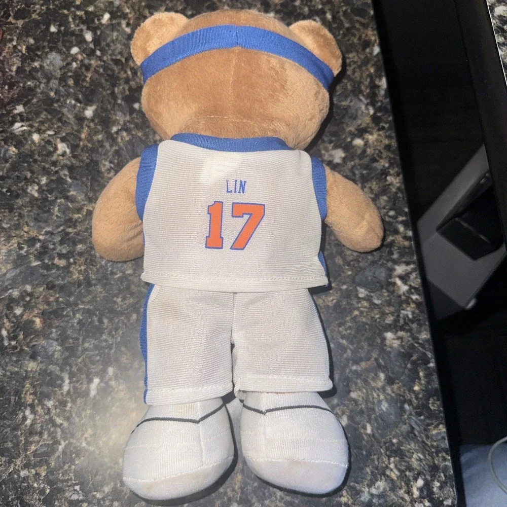 Forever Collectibles Jeremy Lin‎ Teddy Bear Plush NY Knicks #17 Linsanity